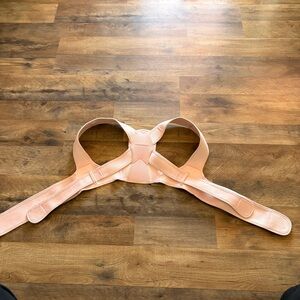 Adjustable Posture Corrector in Peach